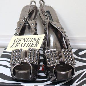 Wild DNA - Pewter Platform Heels